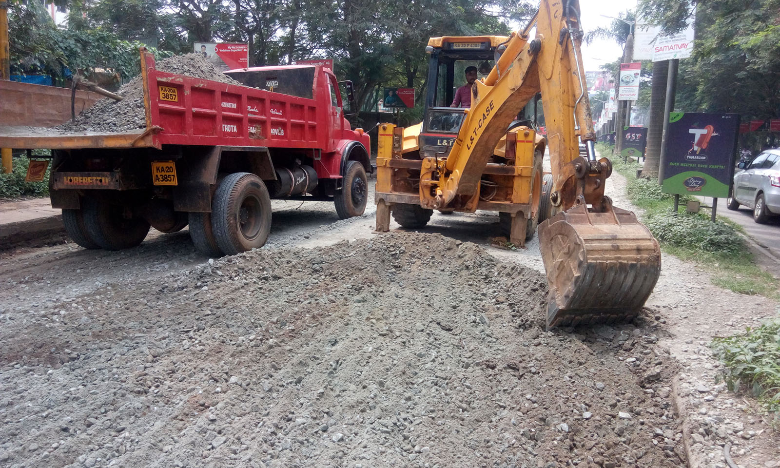 ಕೊನೆಗೂ ಮಣಿಪಾಲ-ಪರ್ಕಳ ರಸ್ತೆ ದುರಸ್ತಿಗೆ ಚಾಲನೆ